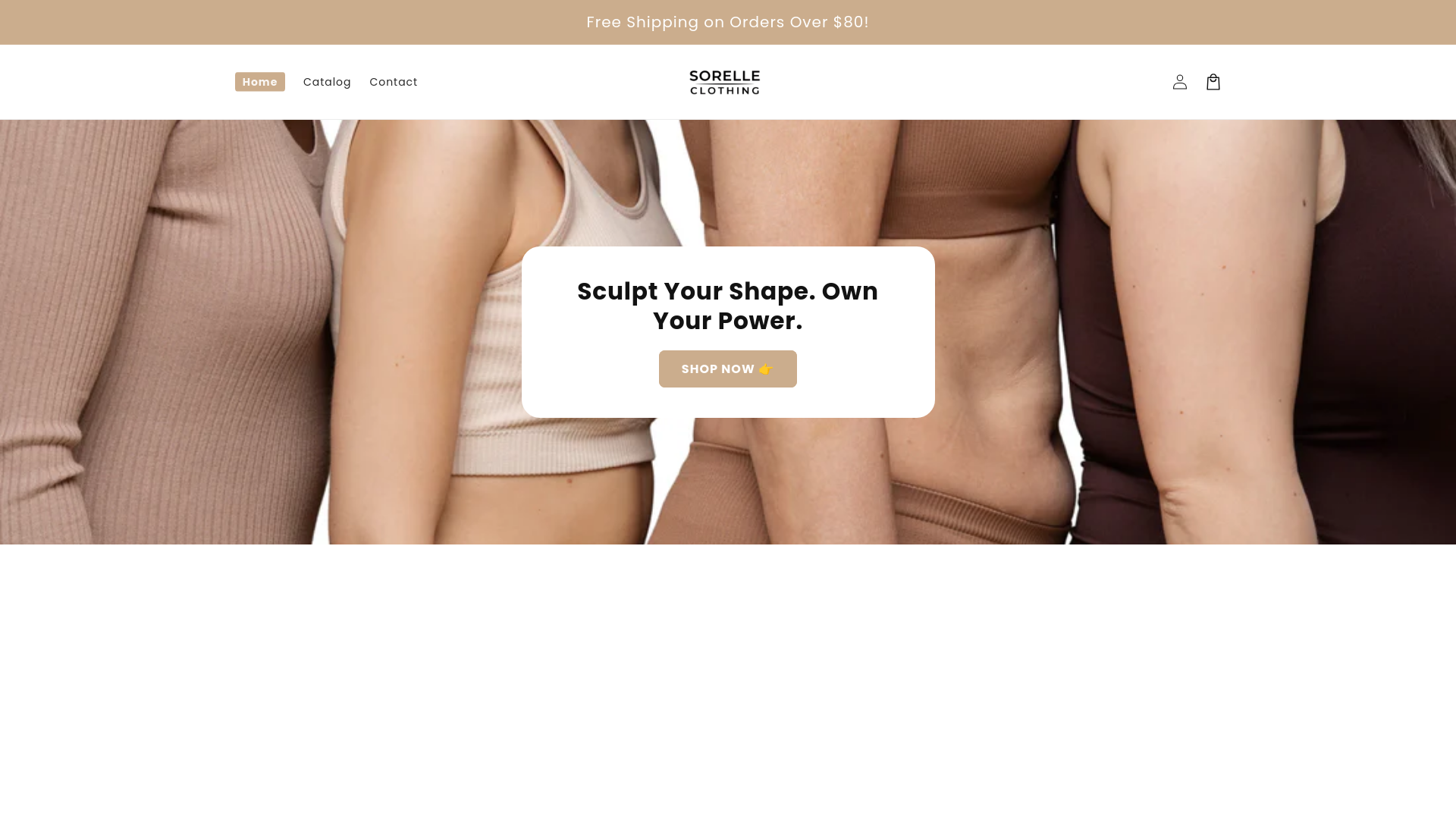 website screenshot of https://northlineco.co/