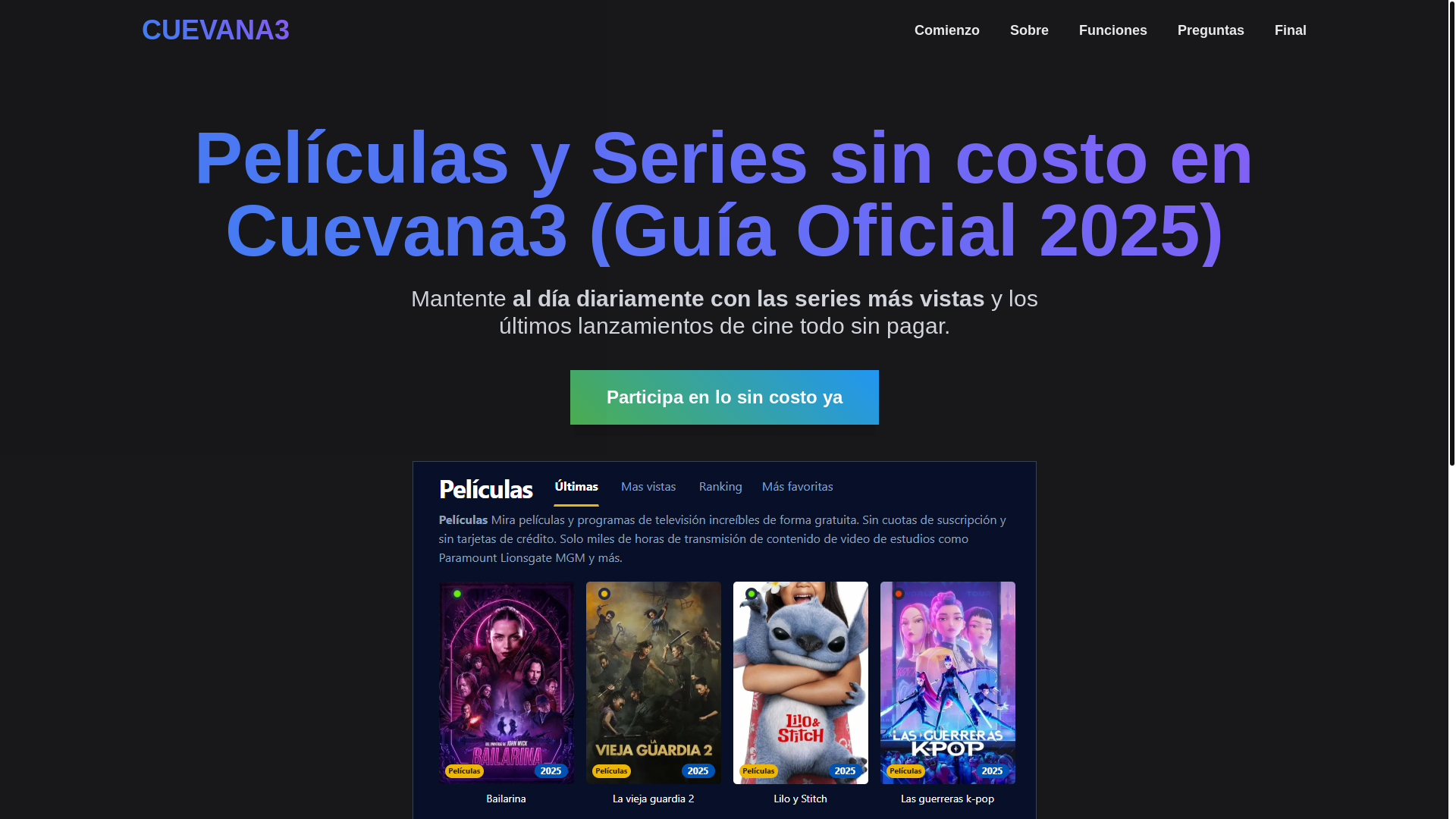 website screenshot of https://cuevana3-rdns.pages.dev/