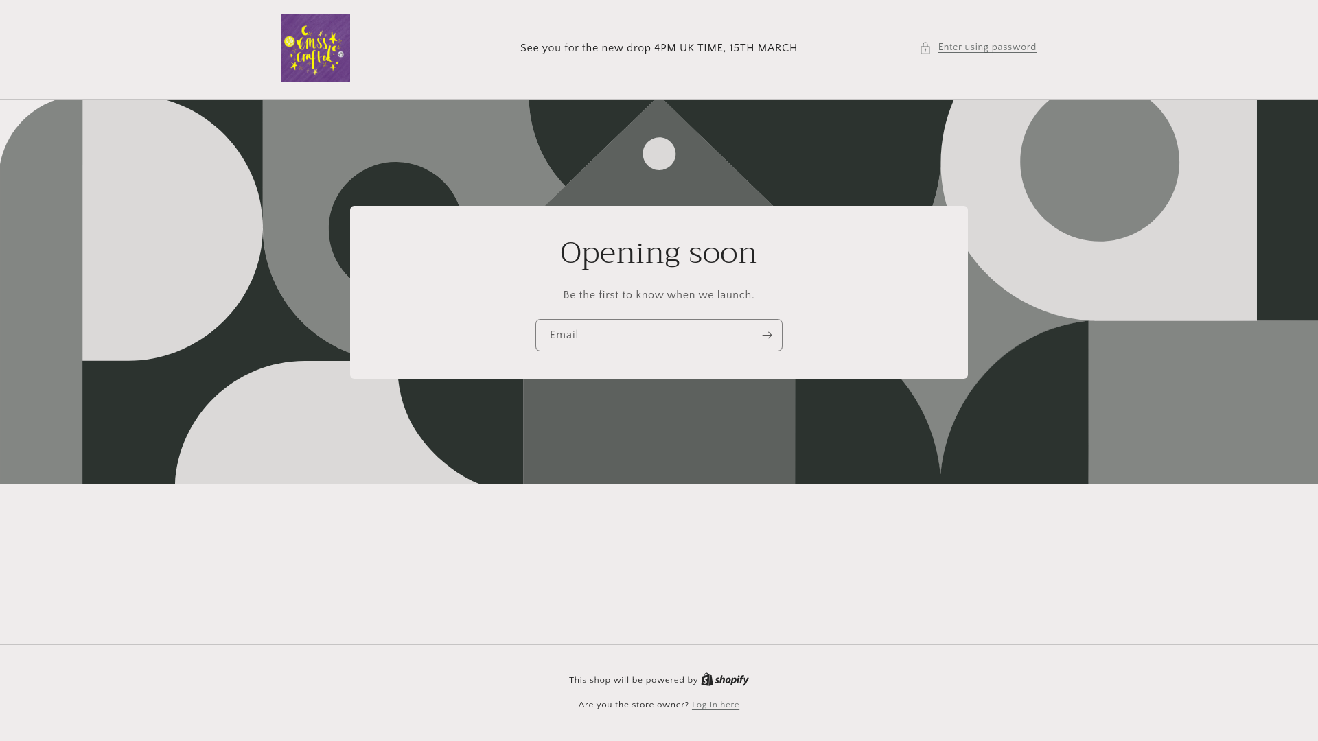website screenshot of https://emsscrafted.com/