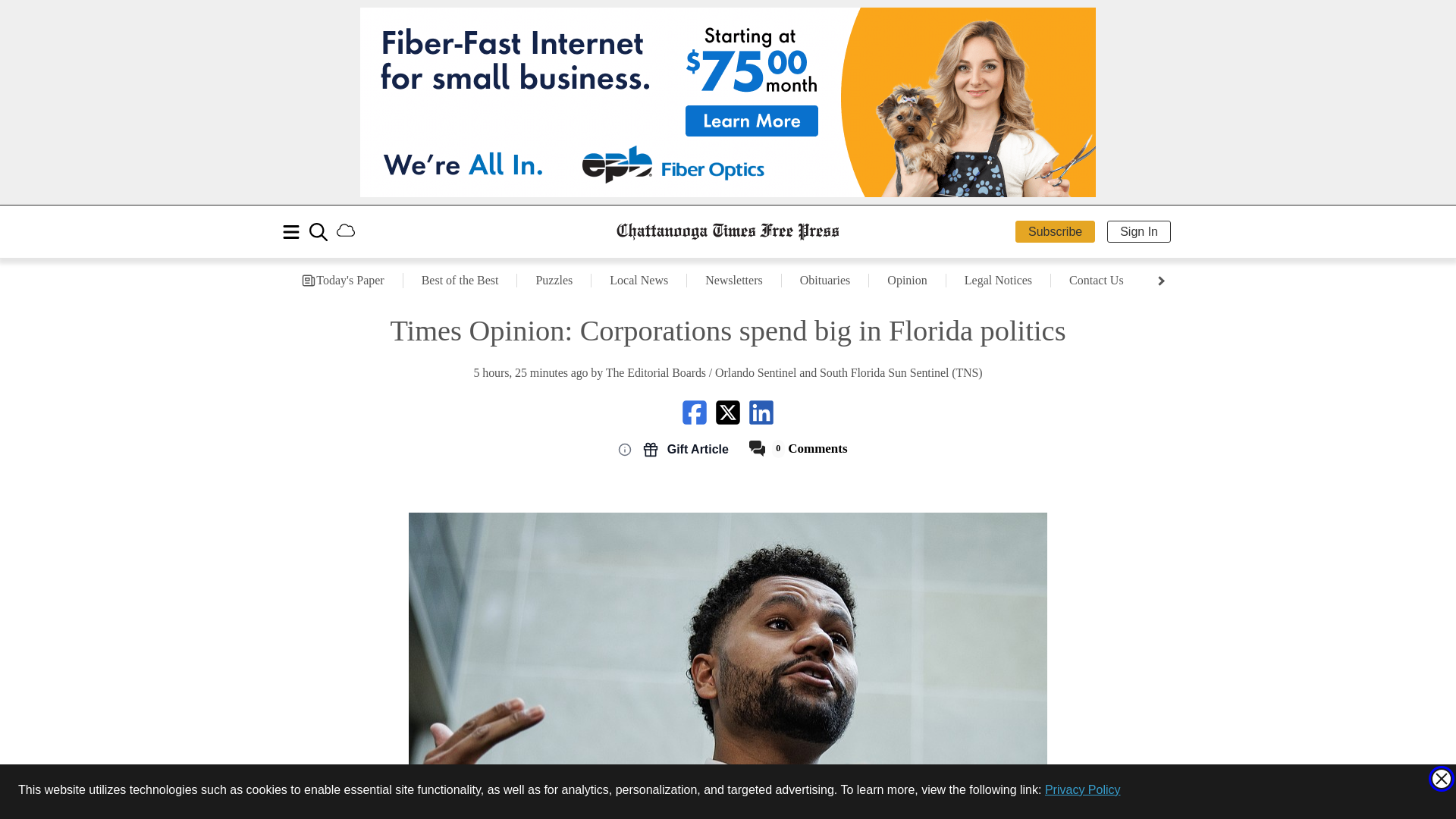 website screenshot of https://www.timesfreepress.com/news/2026/may/02/times-opinion-corporations-spend-big-in-florida/