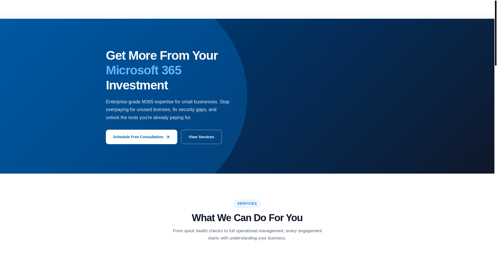 website screenshot of https://verant-site.pages.dev/