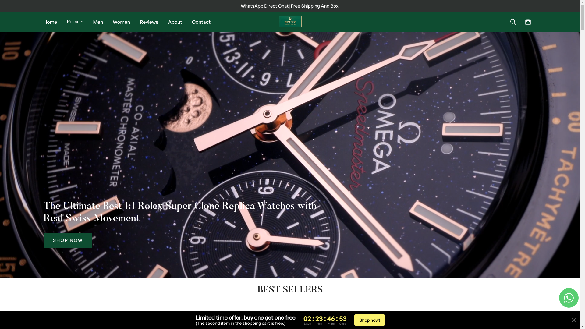 website screenshot of https://zzpwatchess.shop/
