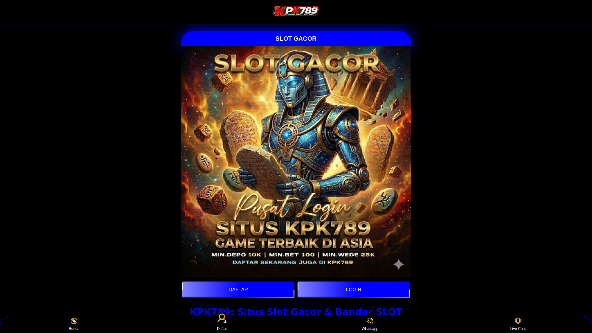 website screenshot of https://kpkbest-amp.pages.dev/