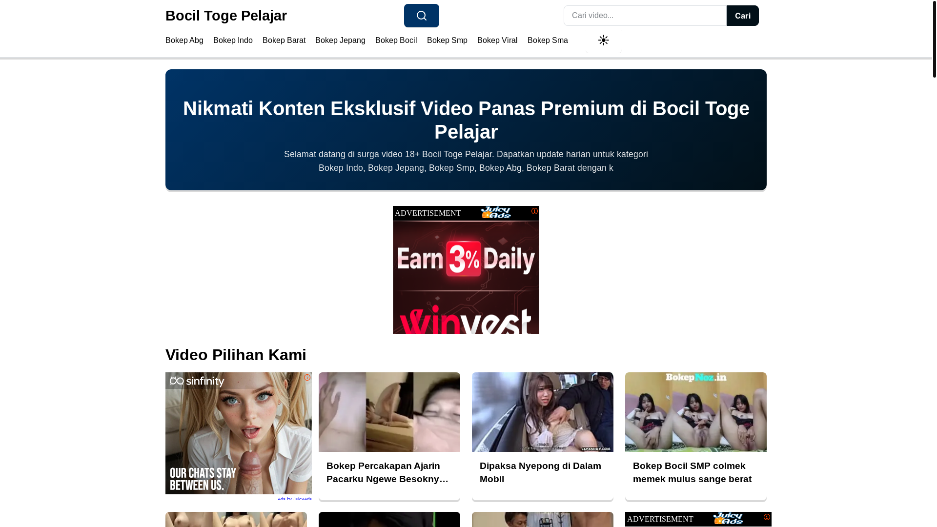 website screenshot of https://bociltogepelajar.pages.dev/