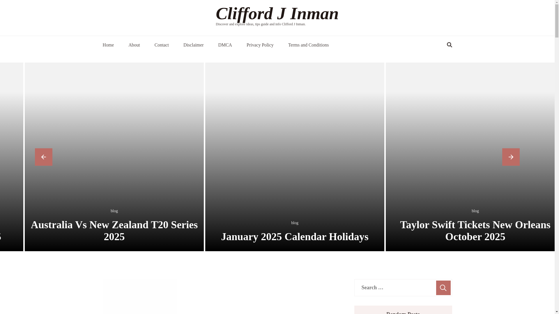 website screenshot of https://cliffordjinman.pages.dev/