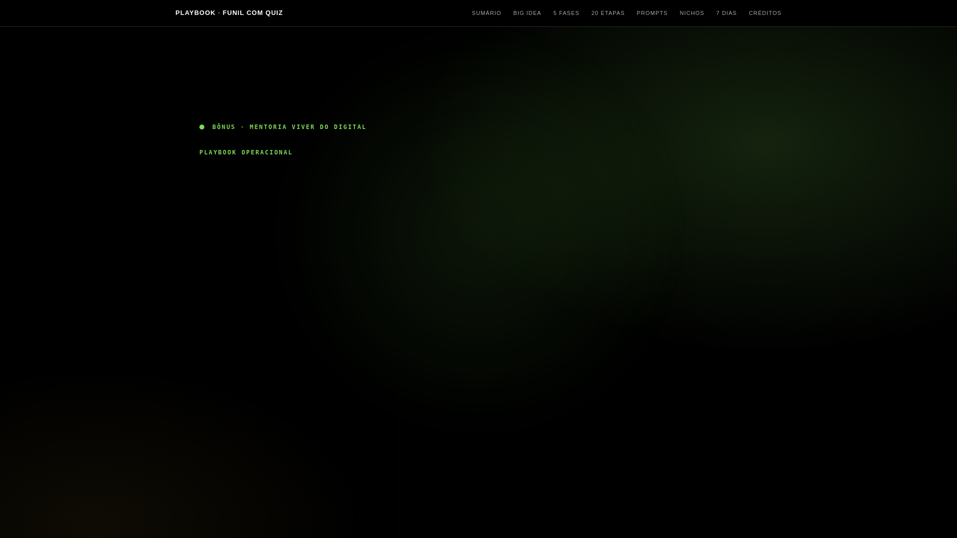 website screenshot of https://playbook-funil-quiz.pages.dev/