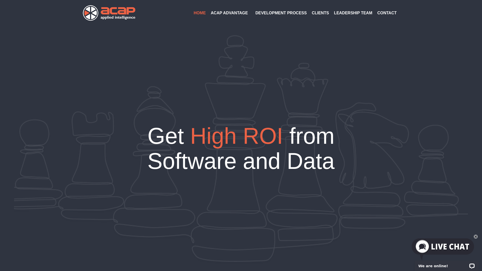 website screenshot of https://aiproteam.us/