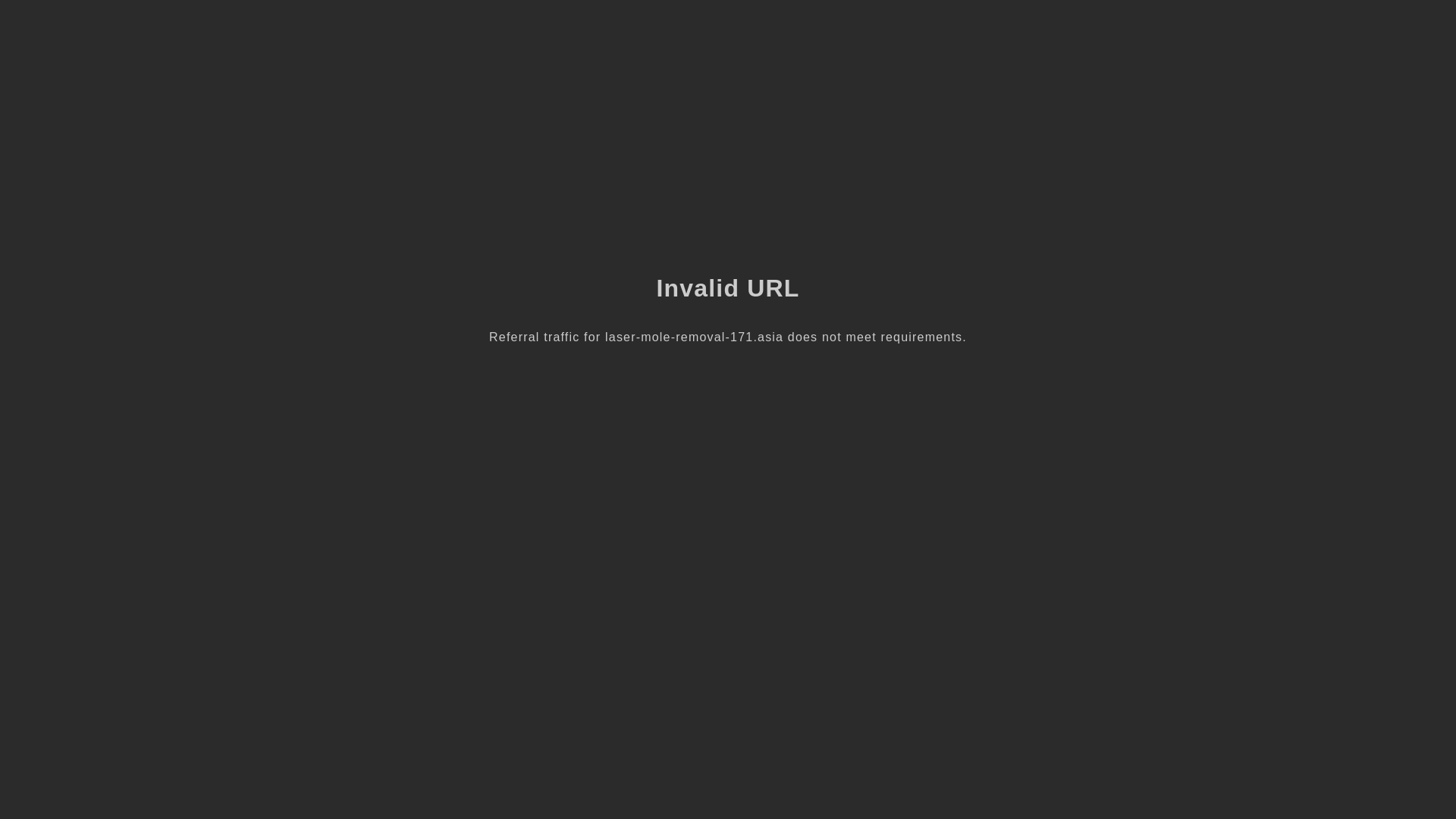 website screenshot of https://laser-mole-removal-171.asia/
