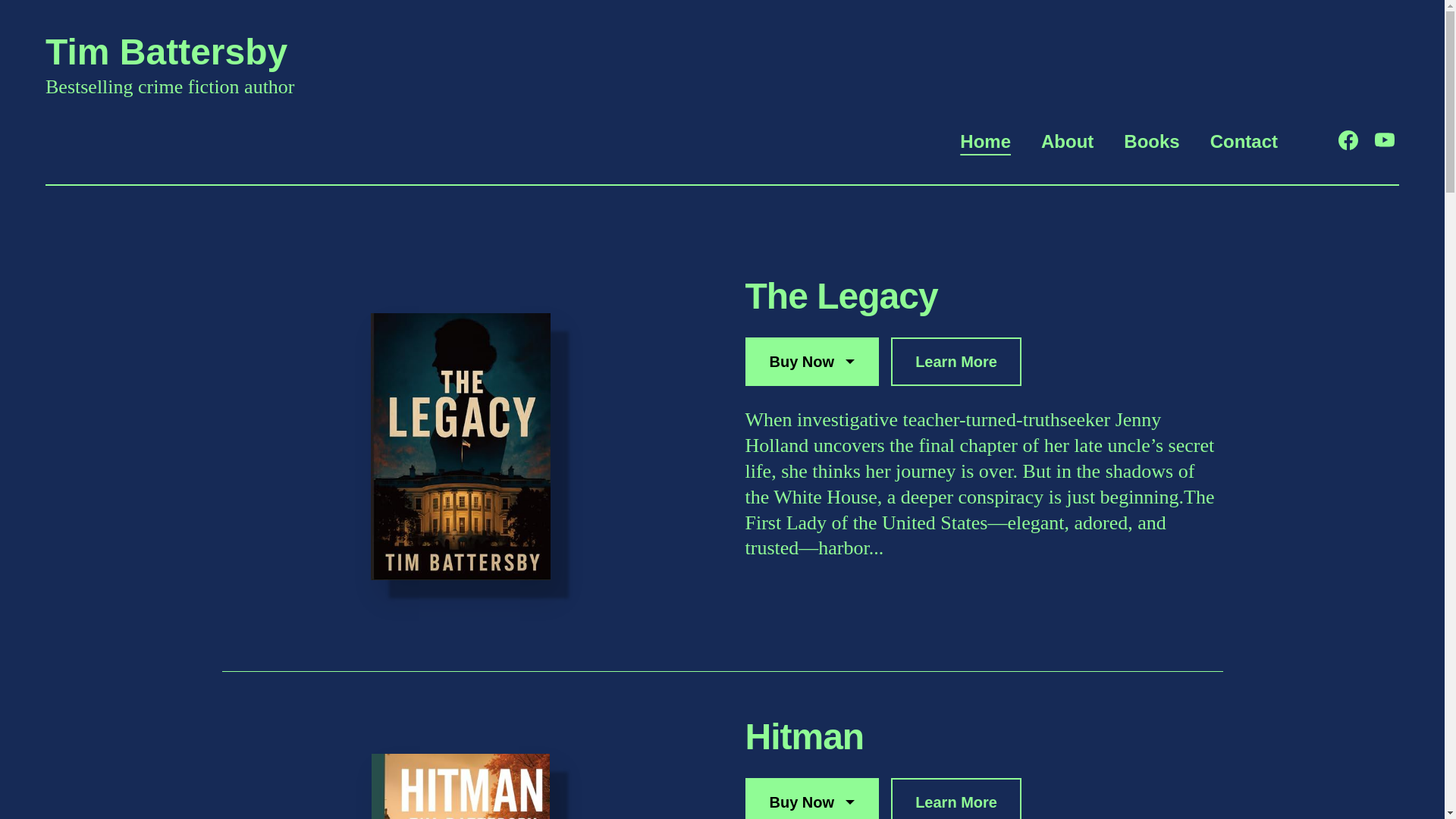 website screenshot of https://timbattersbyauthor.com/