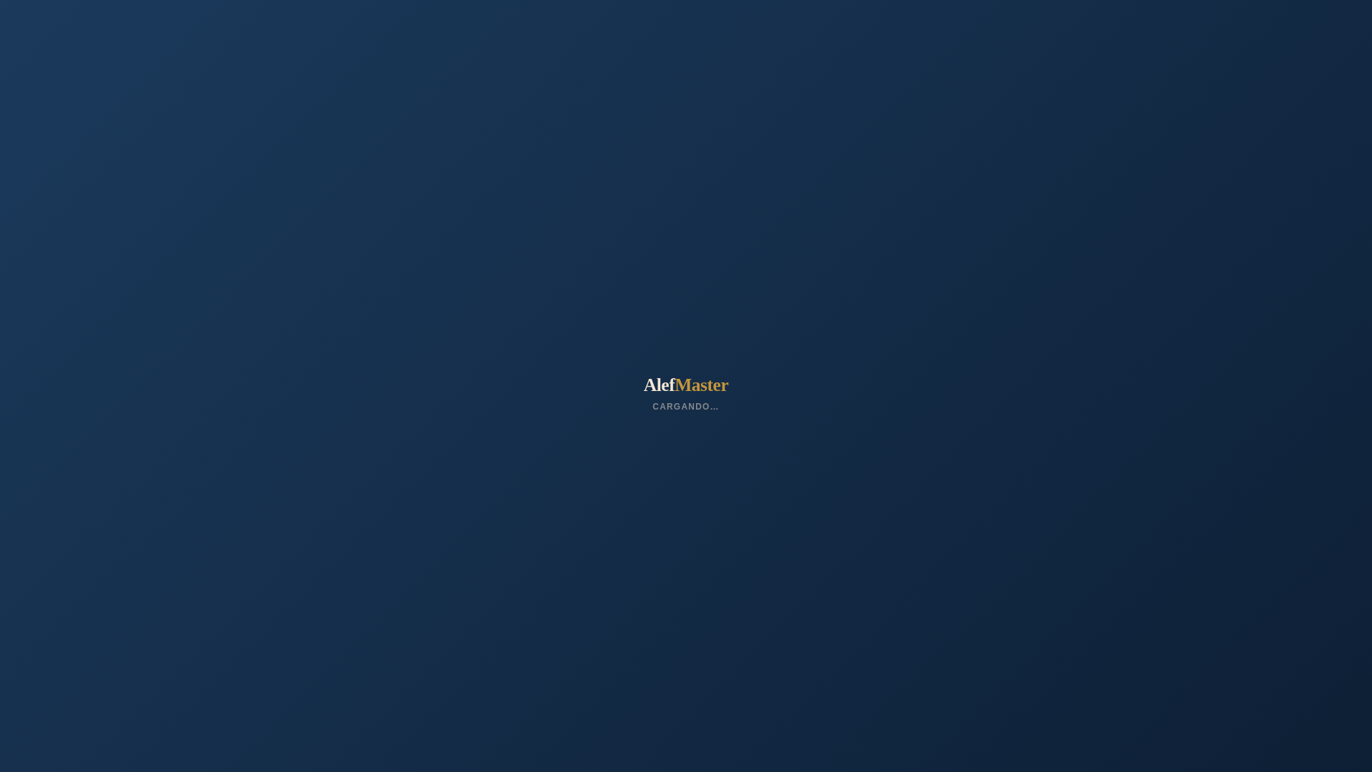 website screenshot of https://alefmaster.com