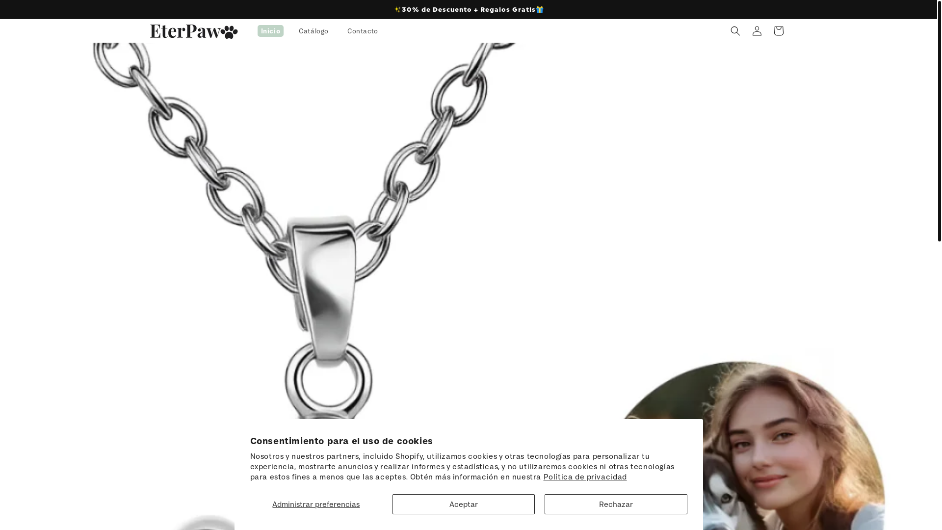 website screenshot of https://eterpaw.store/