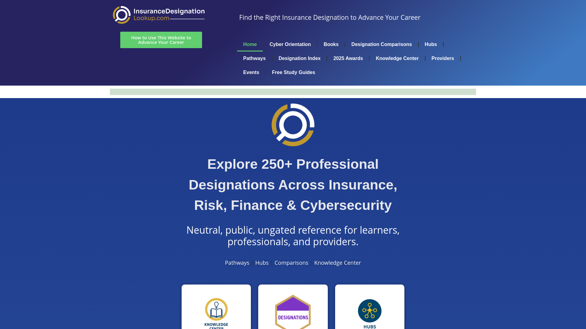 website screenshot of https://insurancetimeline.com
