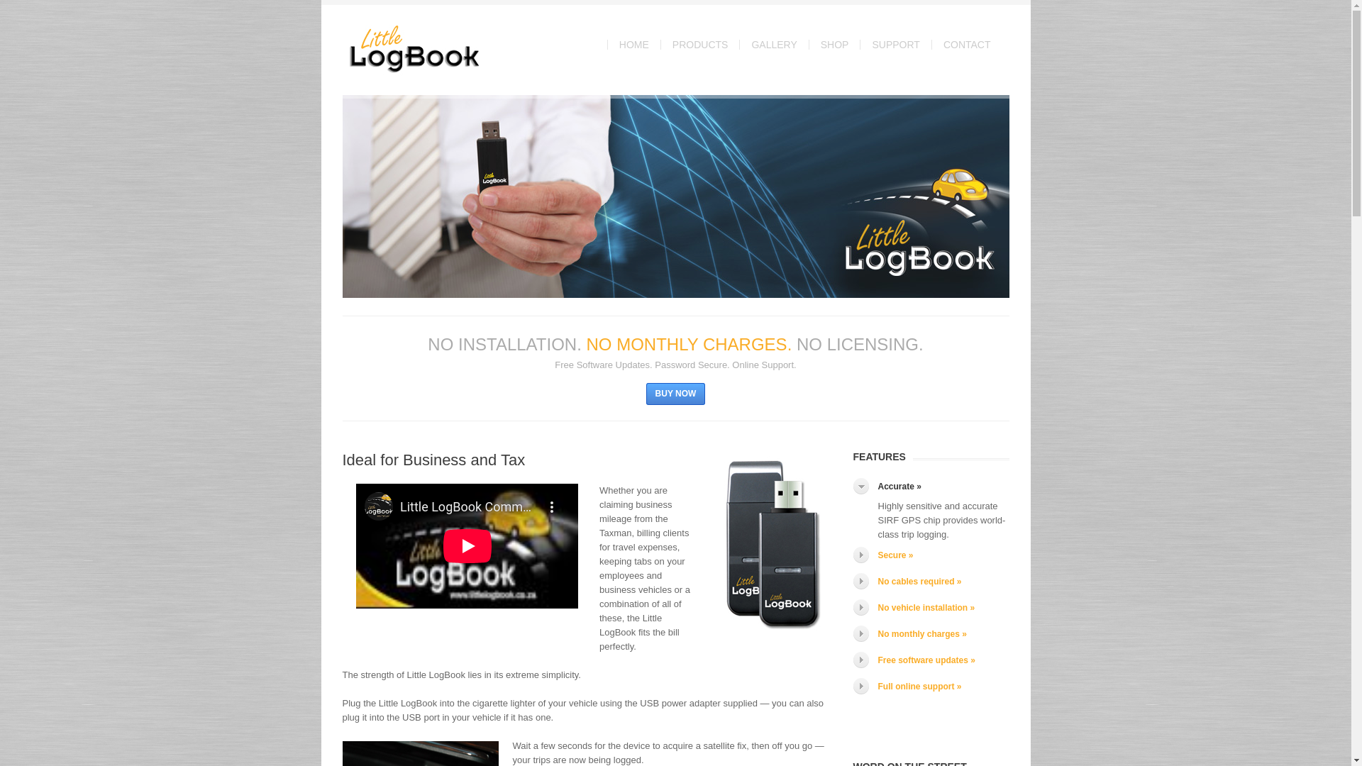 website screenshot of https://www.littlelogbook.net/little-logbook.asp