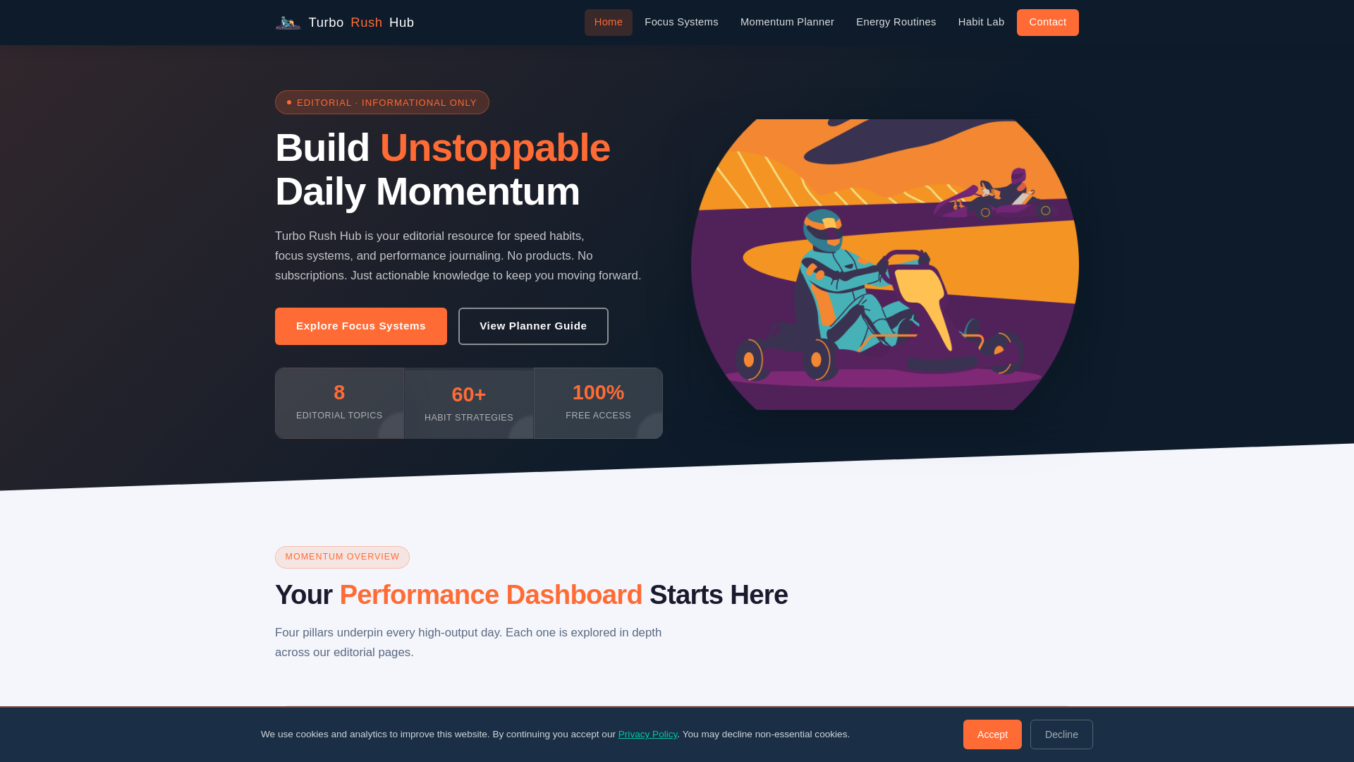 website screenshot of https://turborushhub.club/