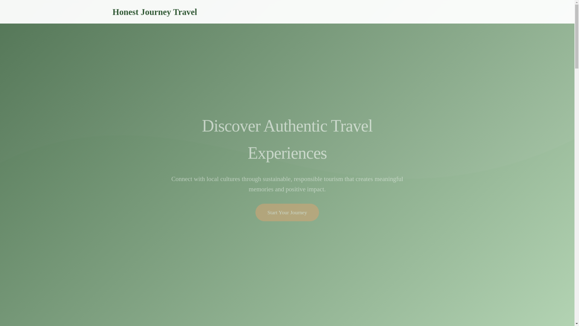 website screenshot of https://honestjourneytravel.live/