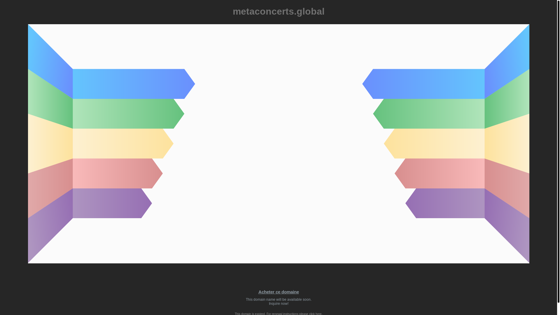 website screenshot of https://metaconcerts.global/