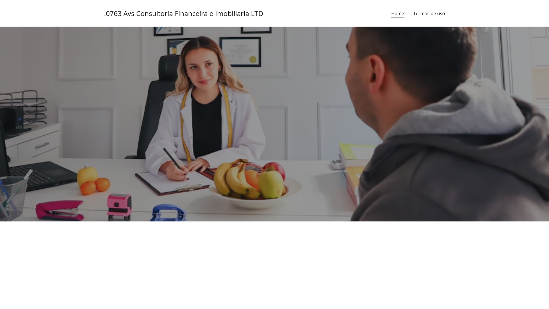 website screenshot of https://0763avsconsultoriafinanceiraeimobiliarialtda.com/