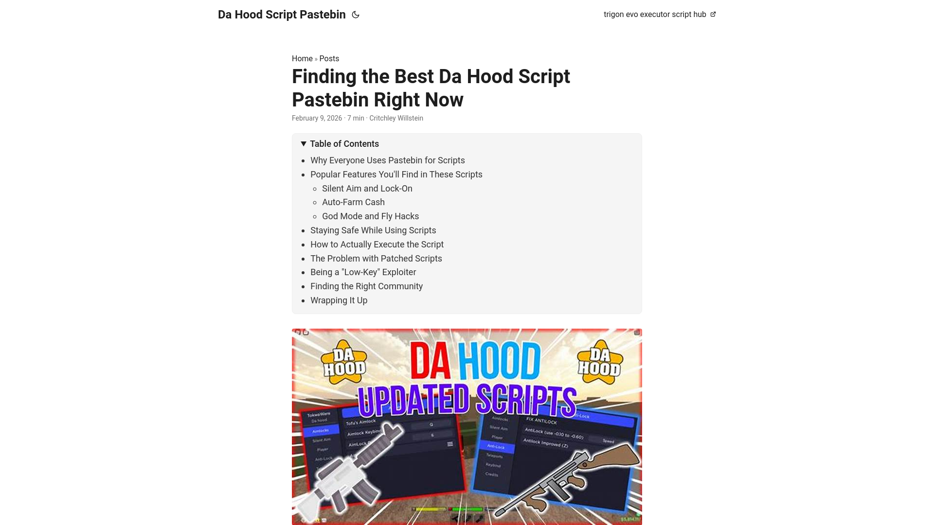website screenshot of https://da-hood-script-pastebin.pages.dev/