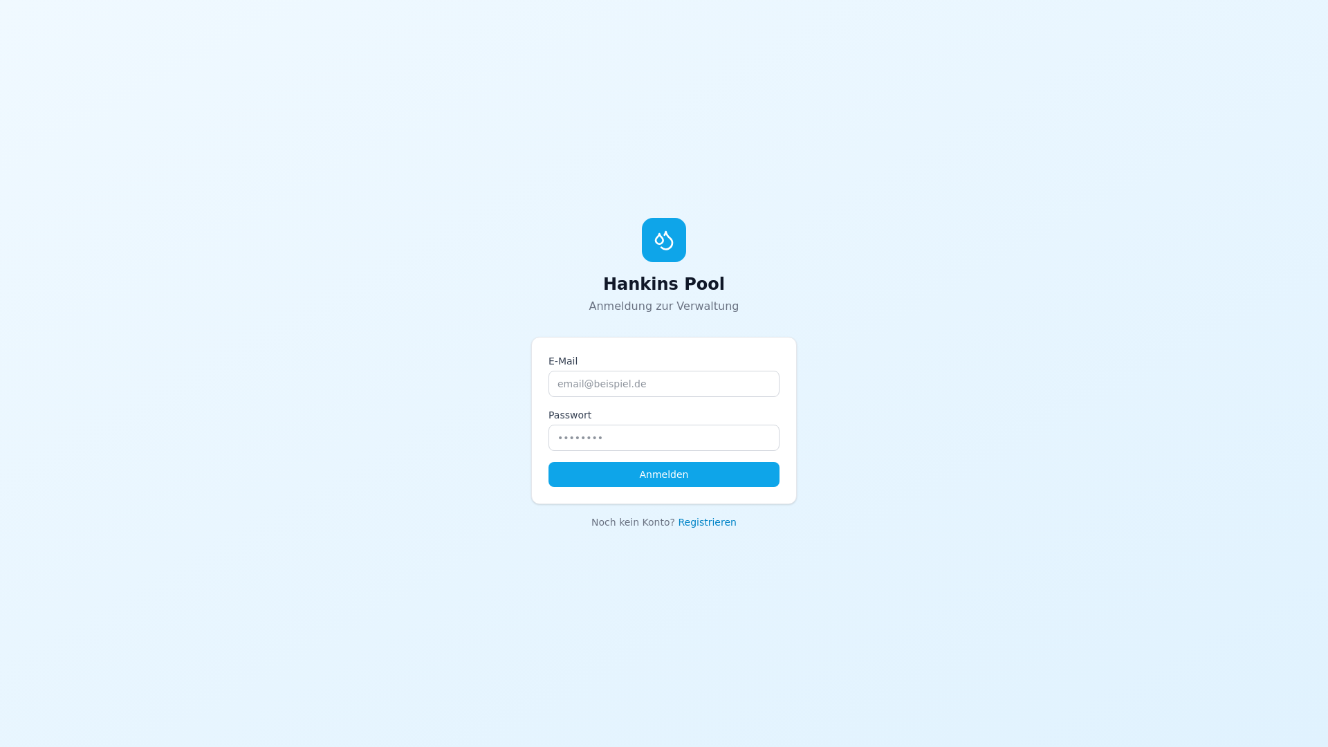 website screenshot of https://hankins-pool.pages.dev/