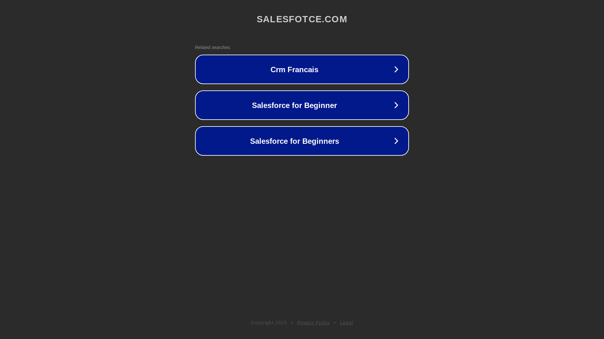 website screenshot of https://salesfotce.com/