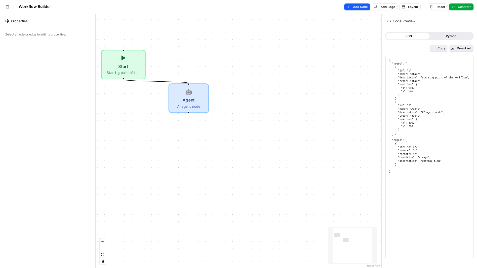 website screenshot of https://agentstudioflow.com/