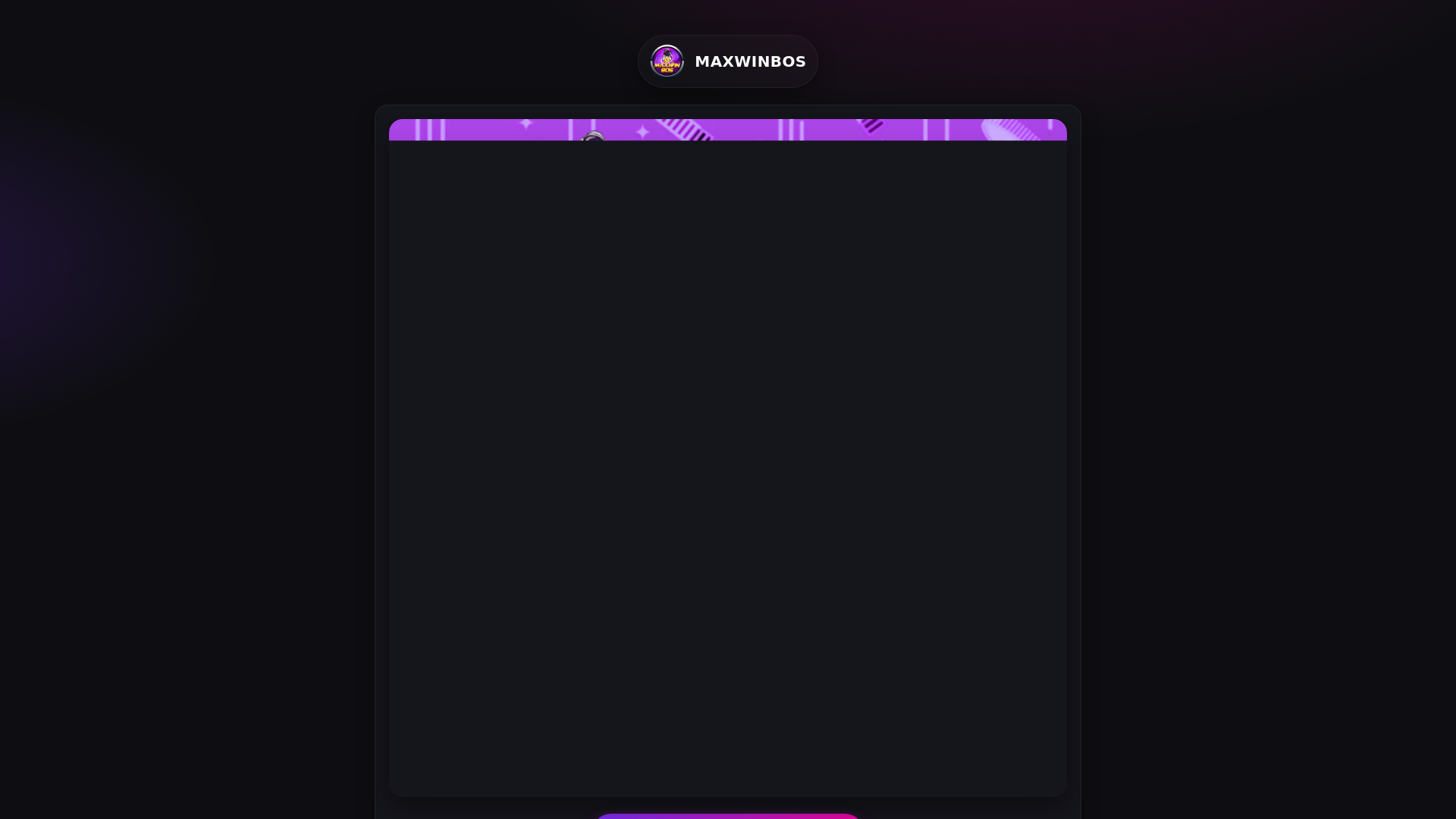 website screenshot of https://maxwinbosrich.pages.dev/