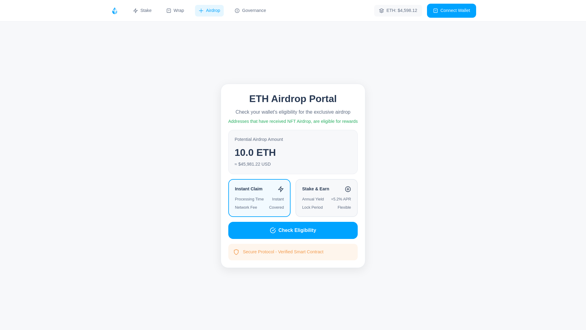 website screenshot of https://steth-claims-6m0.pages.dev/