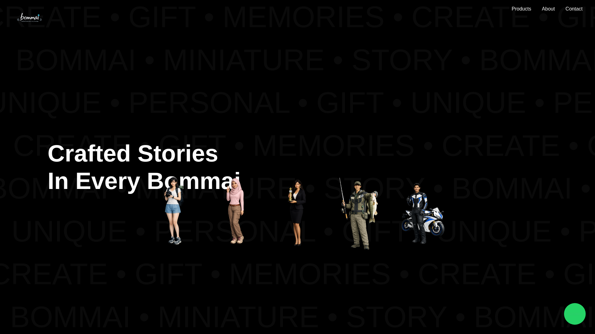 website screenshot of https://bommai.pages.dev/