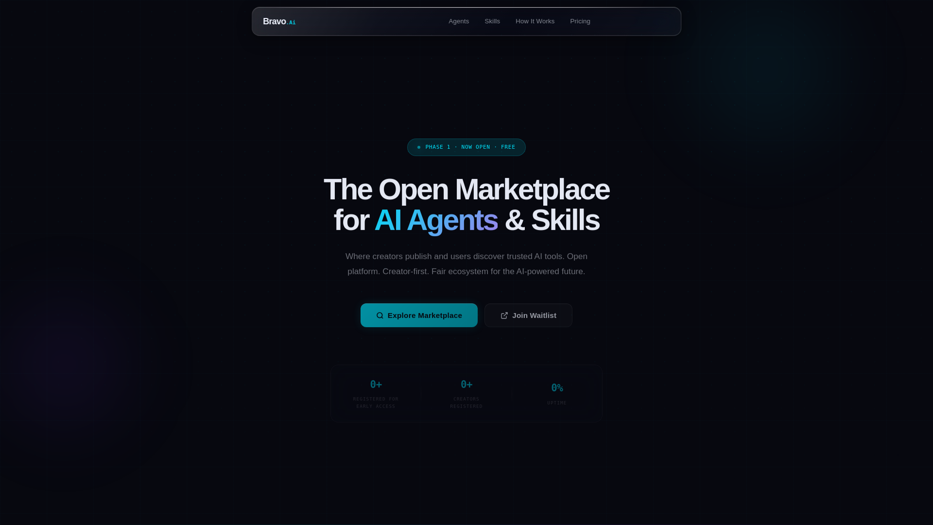 website screenshot of https://bravo-ai.me/