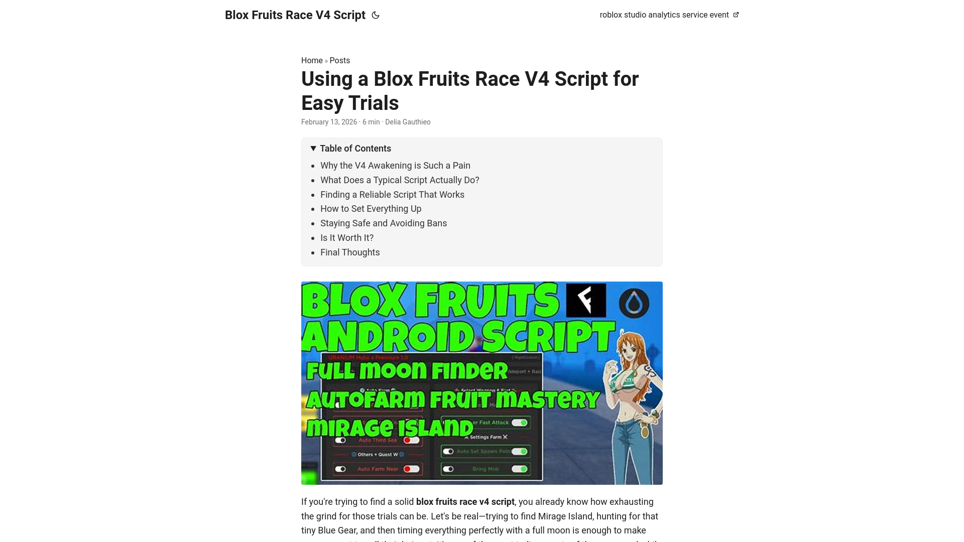 website screenshot of https://blox-fruits-race-v4-script.pages.dev/