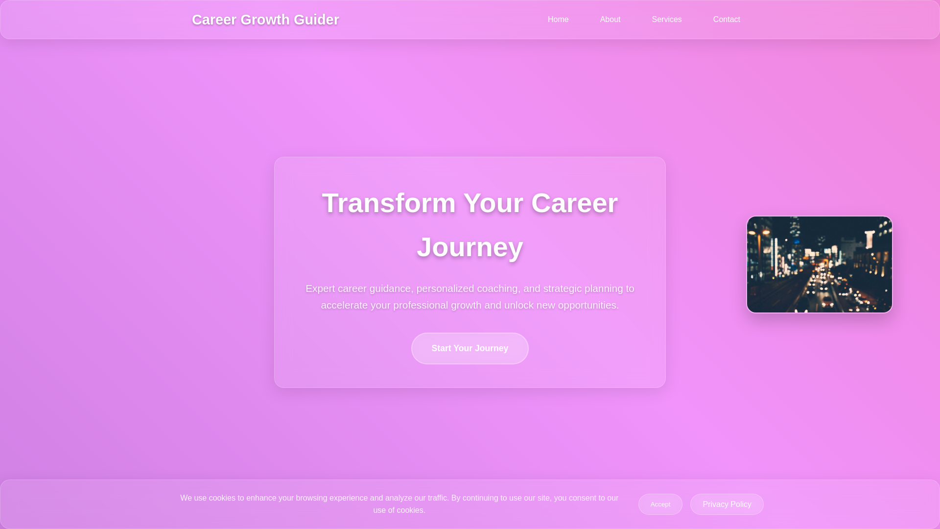 website screenshot of https://careergrowthguider.sbs/