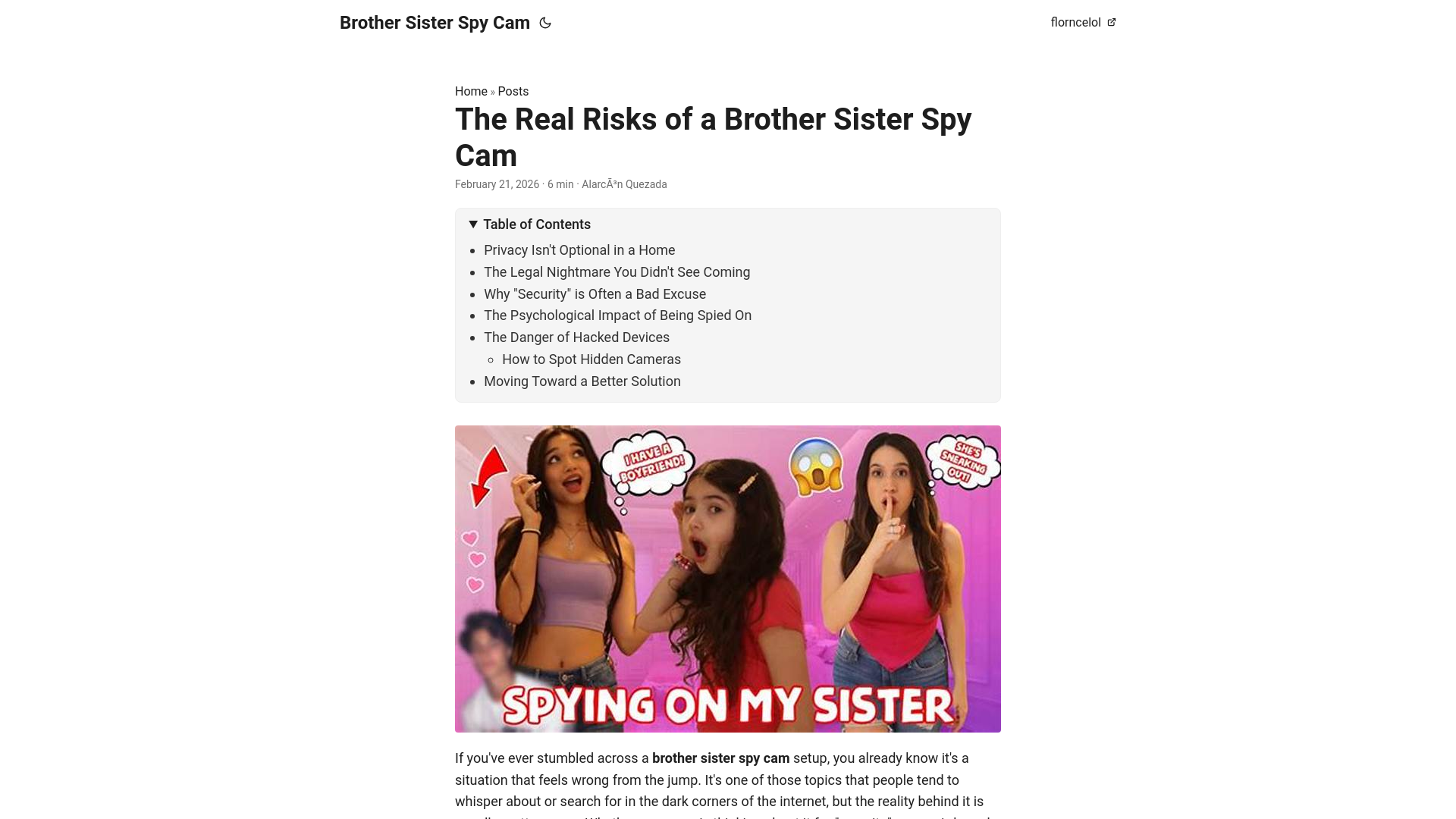 website screenshot of https://brother-sister-spy-cam.pages.dev/