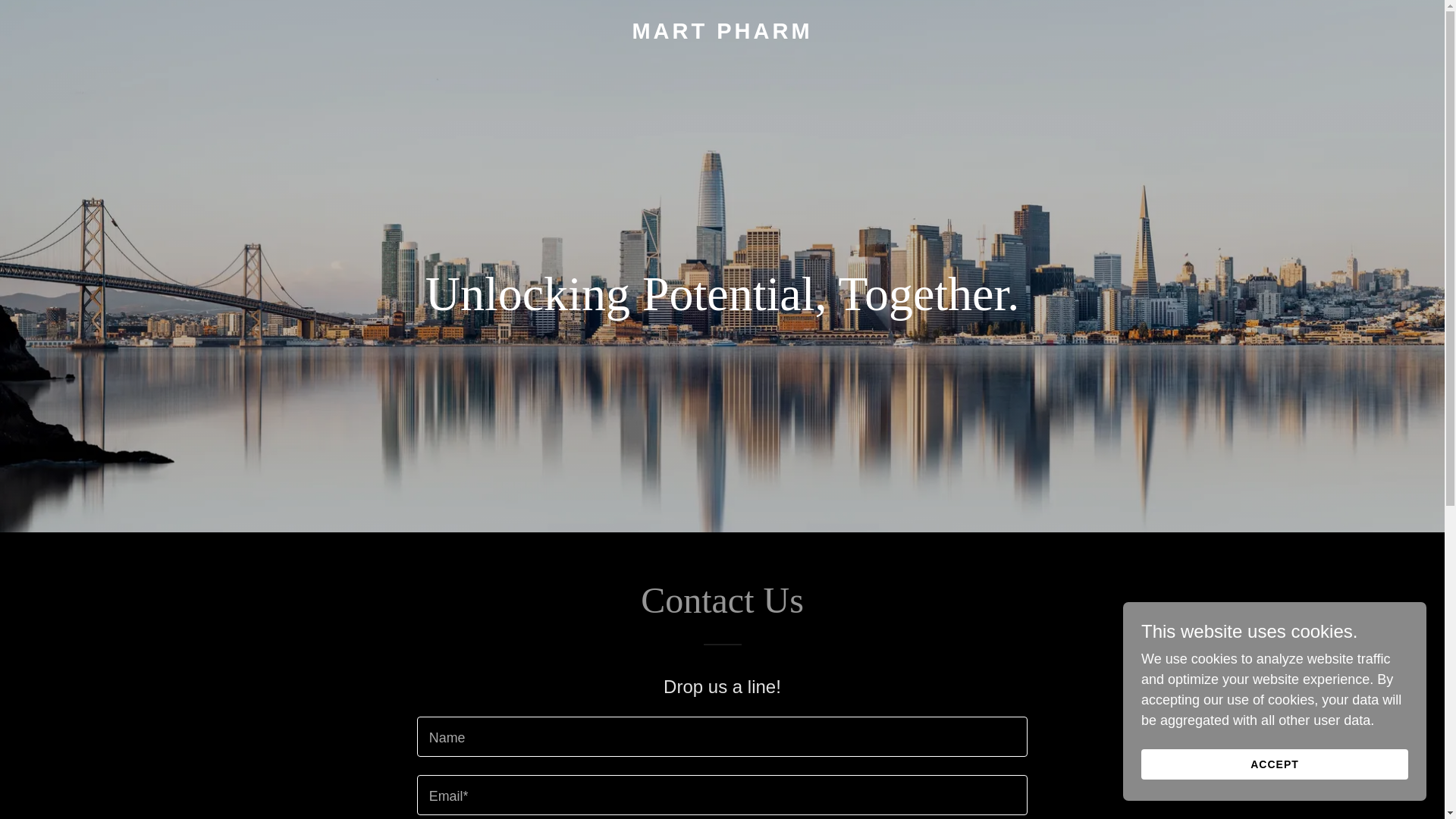 website screenshot of https://mart-pharm.com/