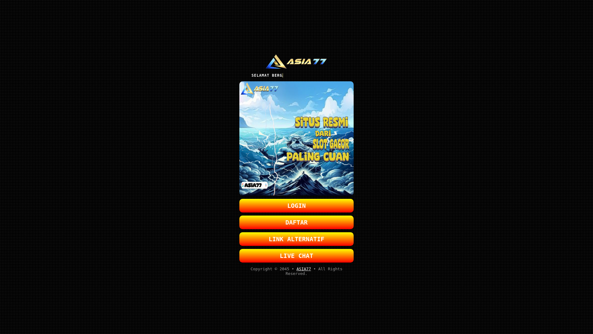 website screenshot of https://gaskancoba.pages.dev/