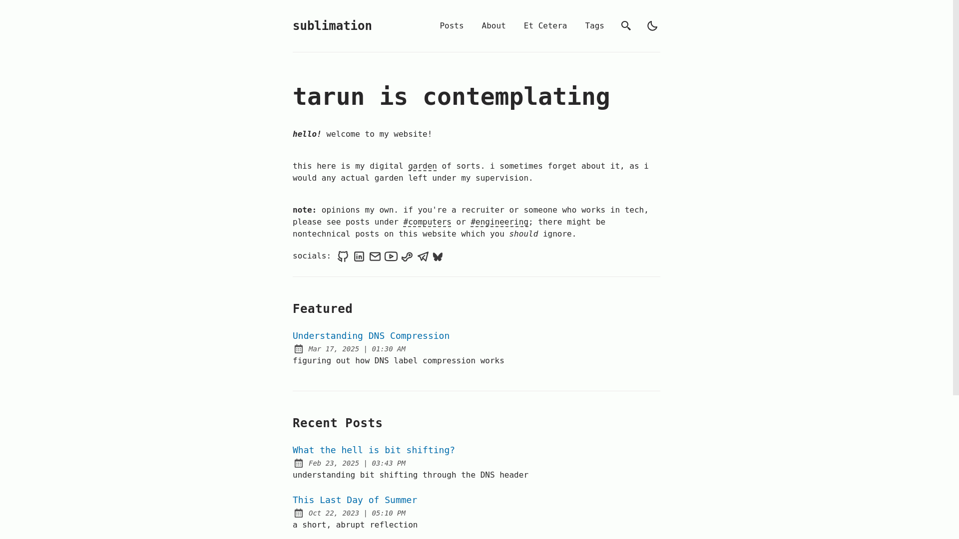 website screenshot of https://shaky-spiral.pages.dev/