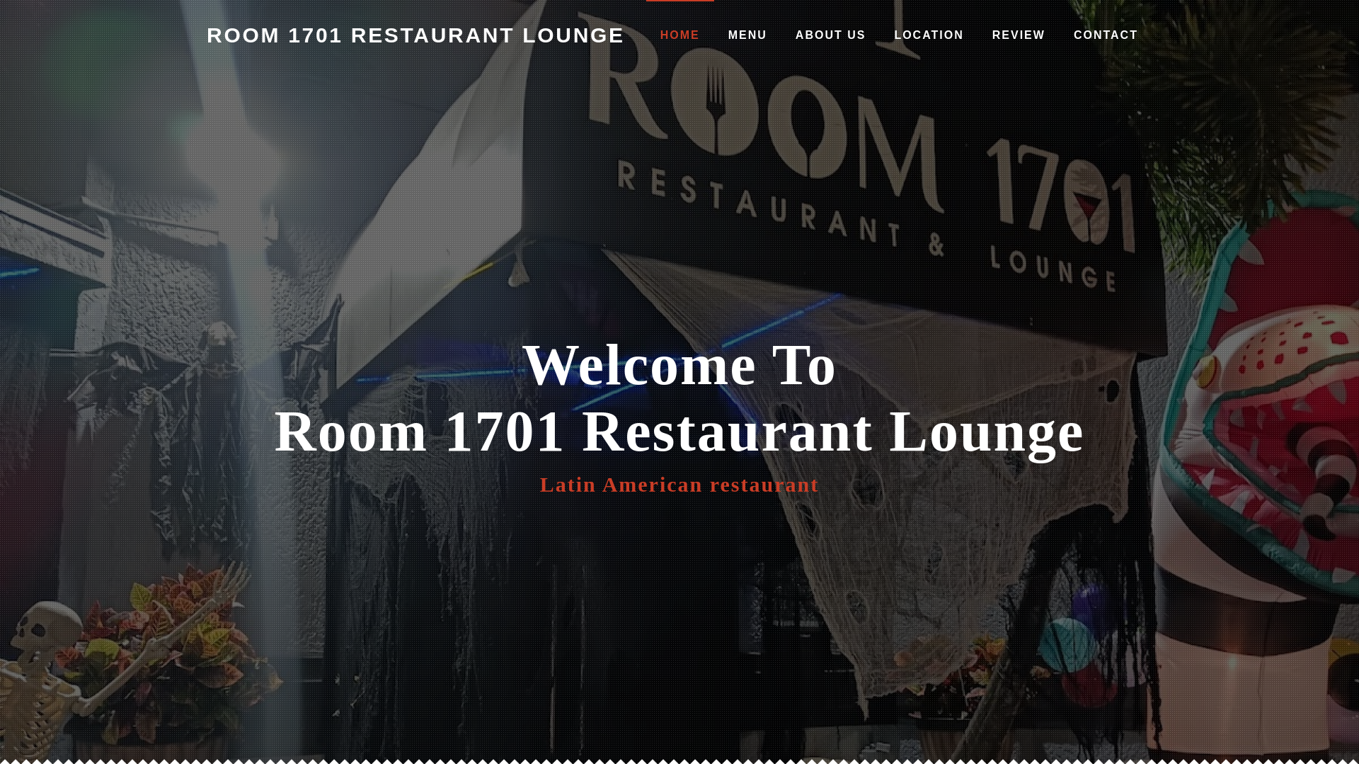 website screenshot of https://room-1701-restaurant-lounge.store/