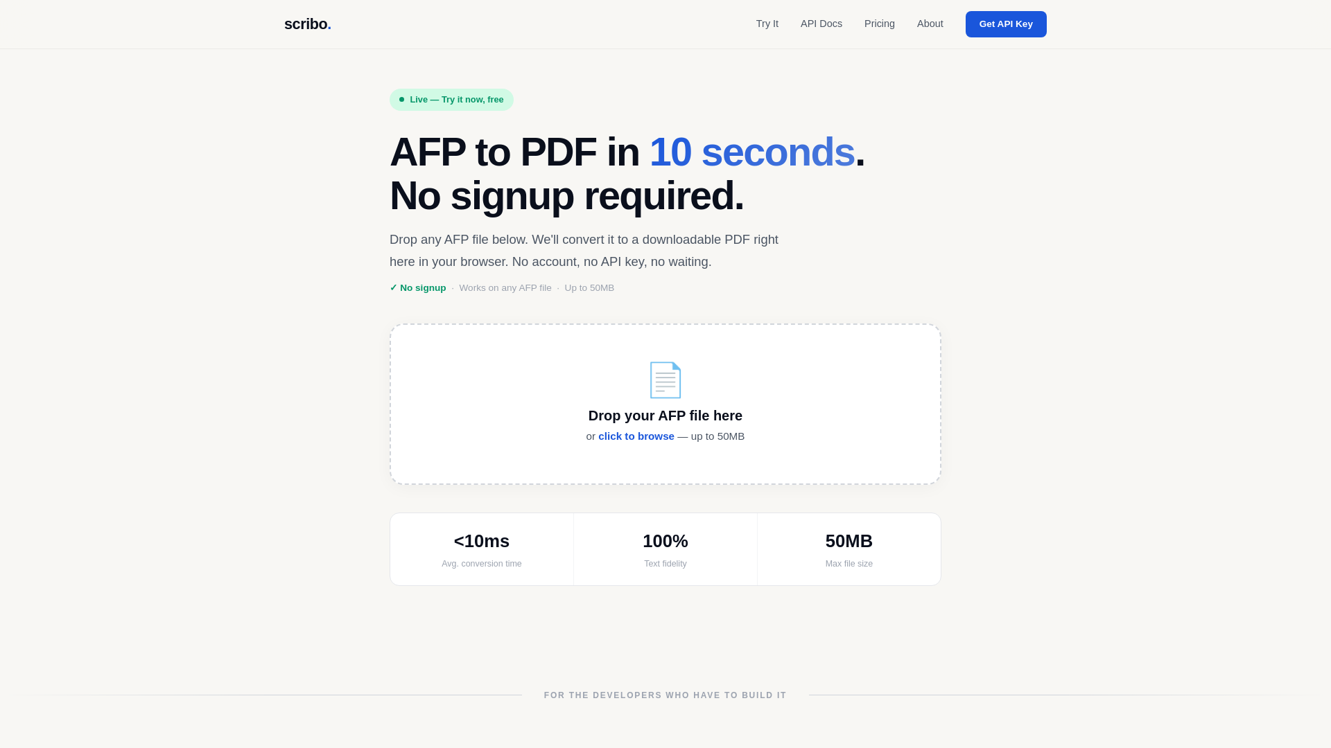 website screenshot of https://afp.rehab/
