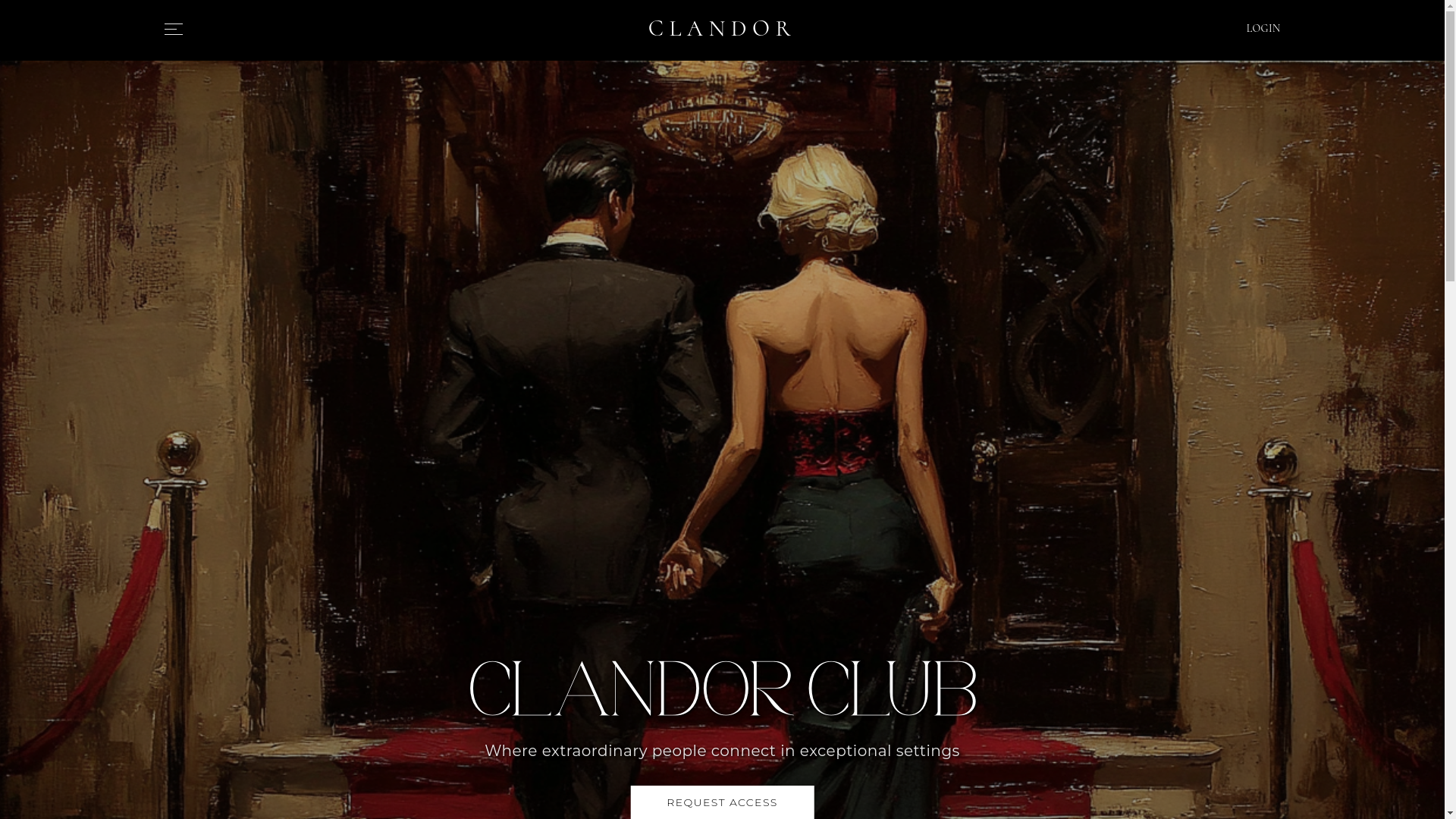 website screenshot of https://clandorclub.com/