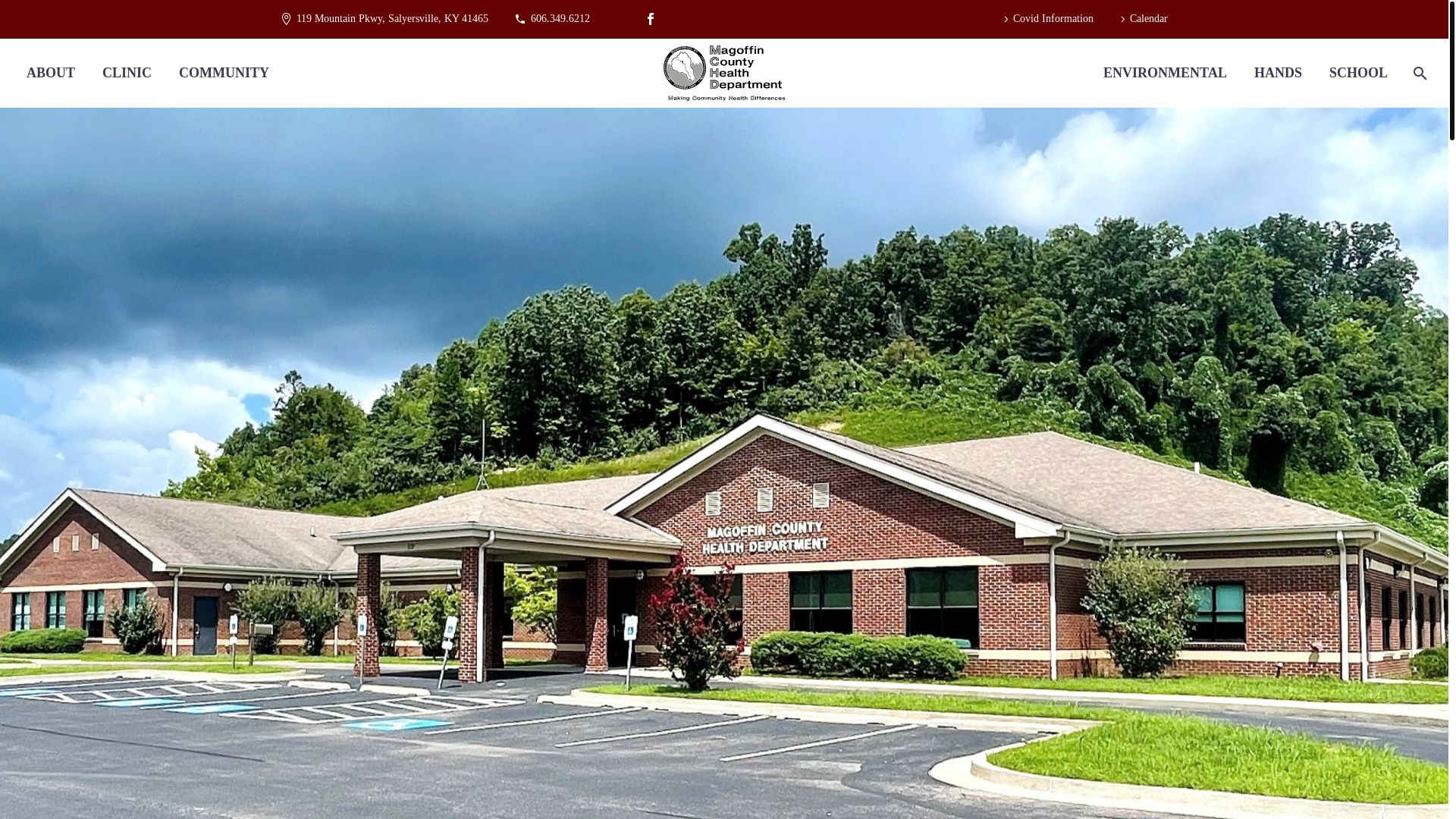 website screenshot of https://magoffincountyhealth.com/