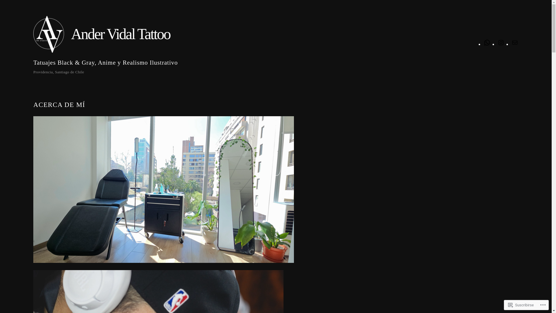 website screenshot of https://andervidaltattoo.cl/
