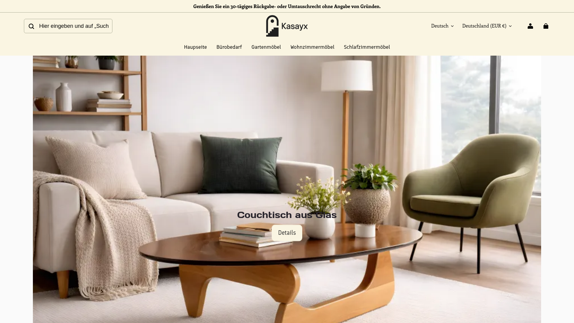 website screenshot of https://kasayx.com/