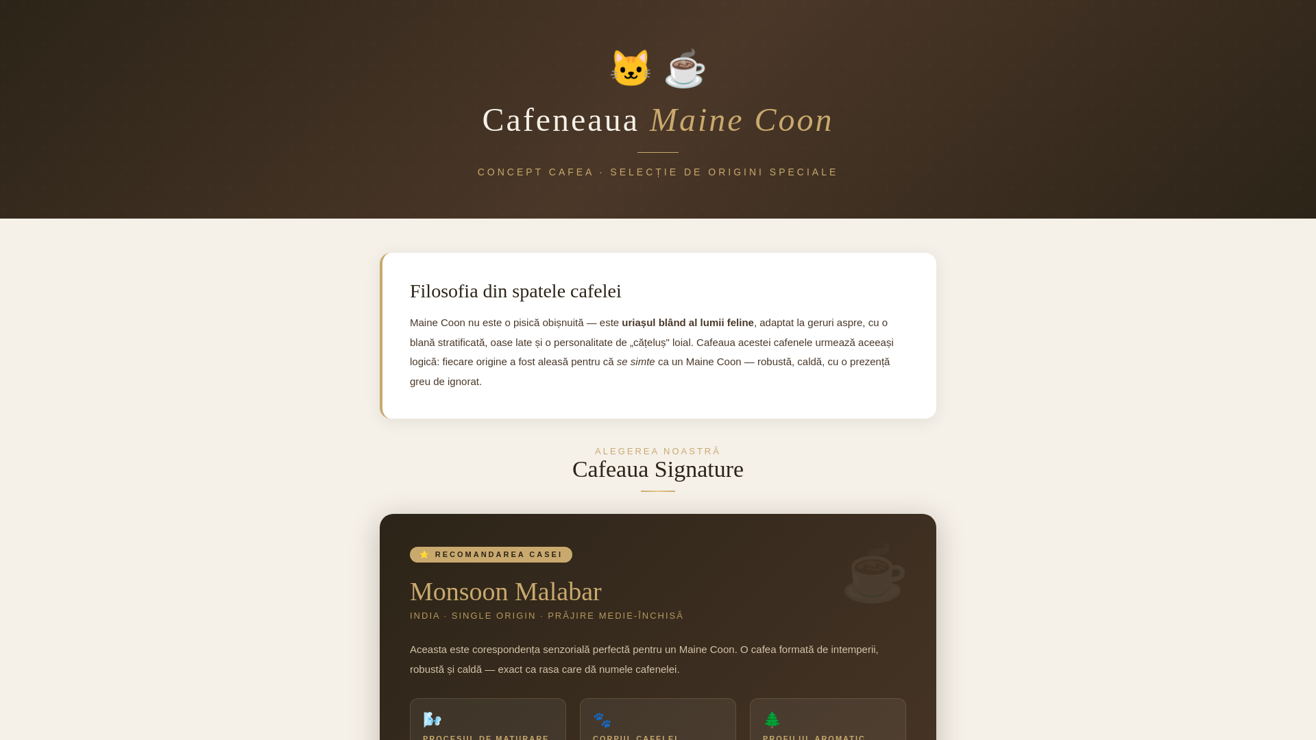 website screenshot of https://ioana-cafenea.pages.dev/