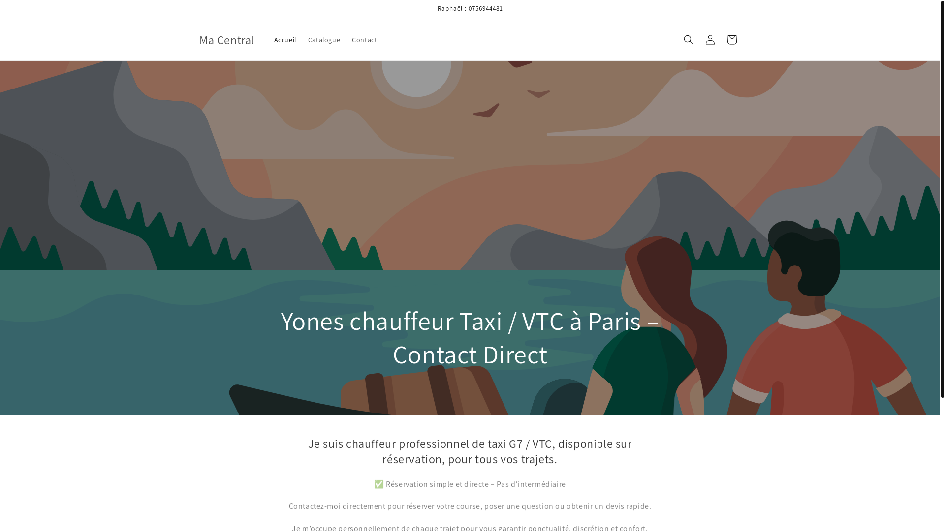 website screenshot of https://taxi24-reservations-paris.com/