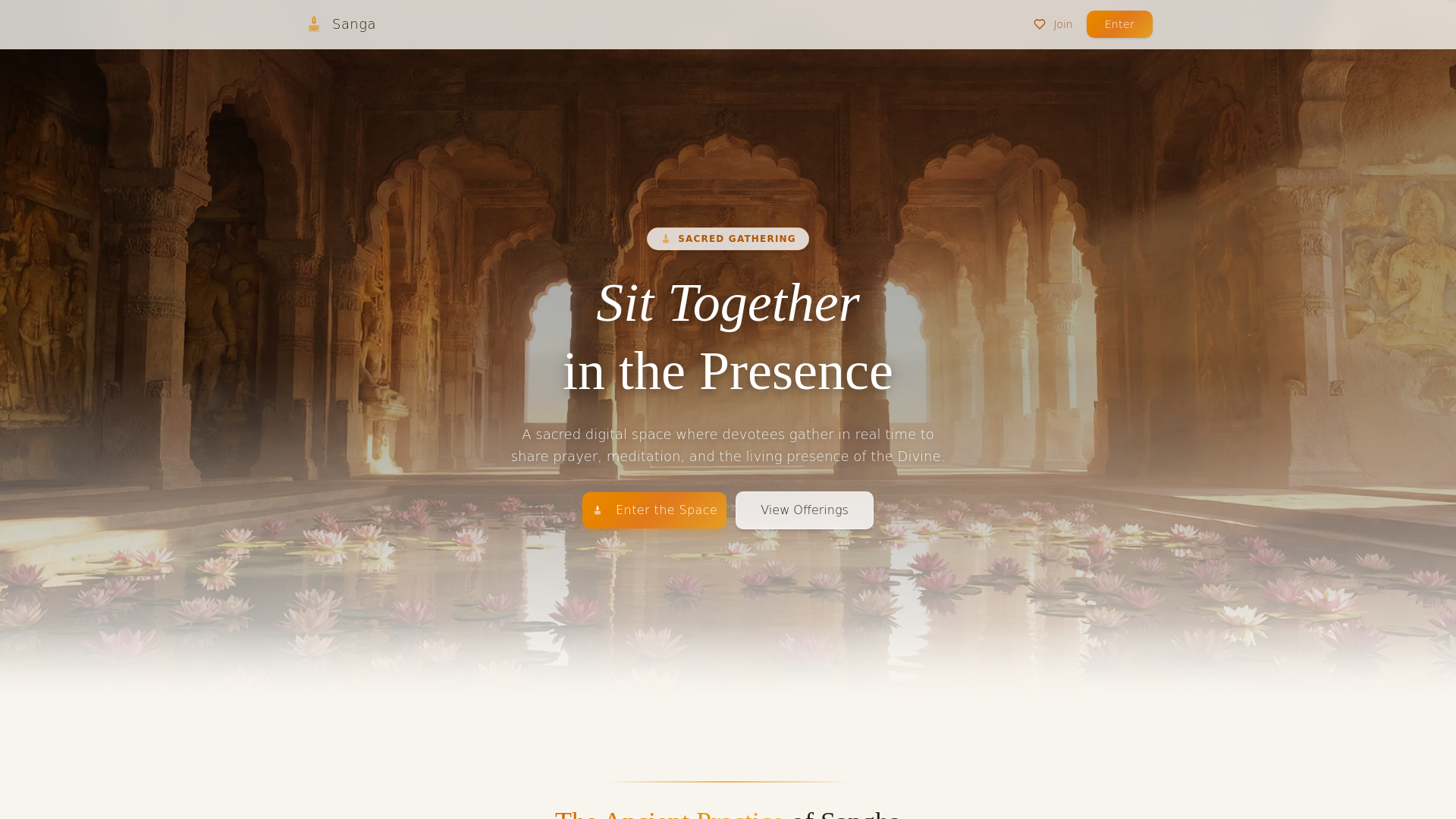 website screenshot of https://oursanga.com/
