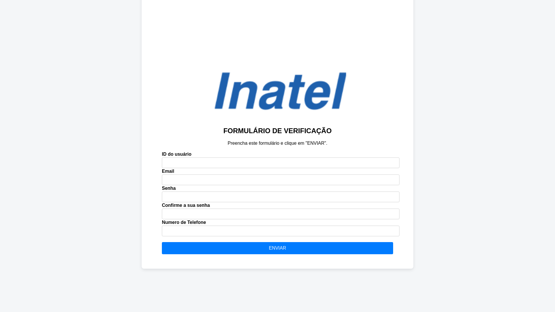 website screenshot of https://inatel.pages.dev/