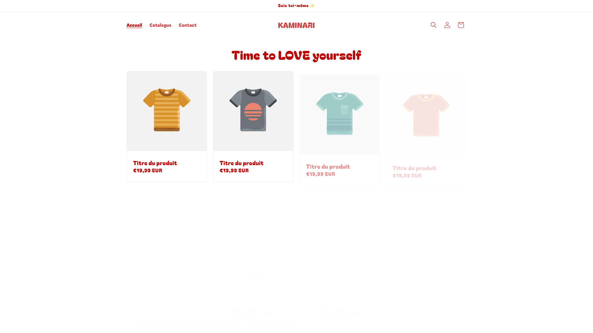 website screenshot of https://kaminaristudio.be/