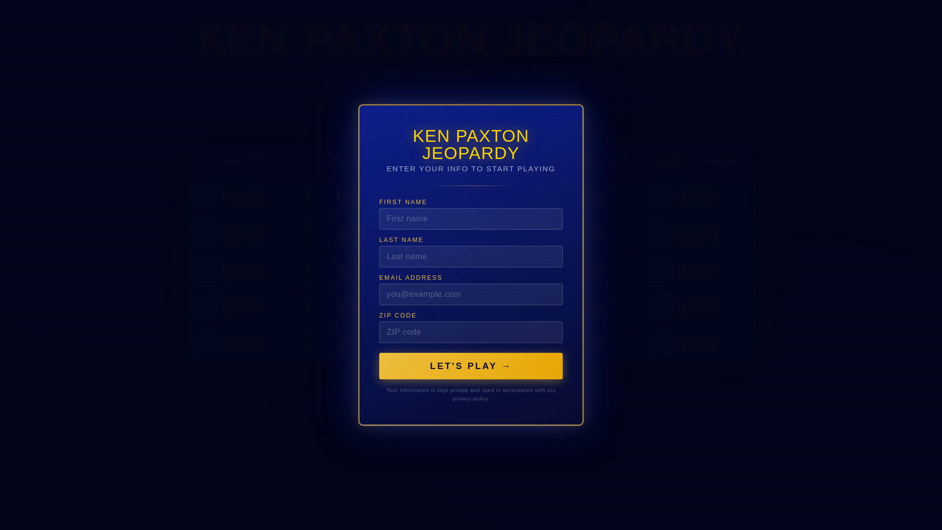 website screenshot of https://kenpaxton-jeopardygame.pages.dev/