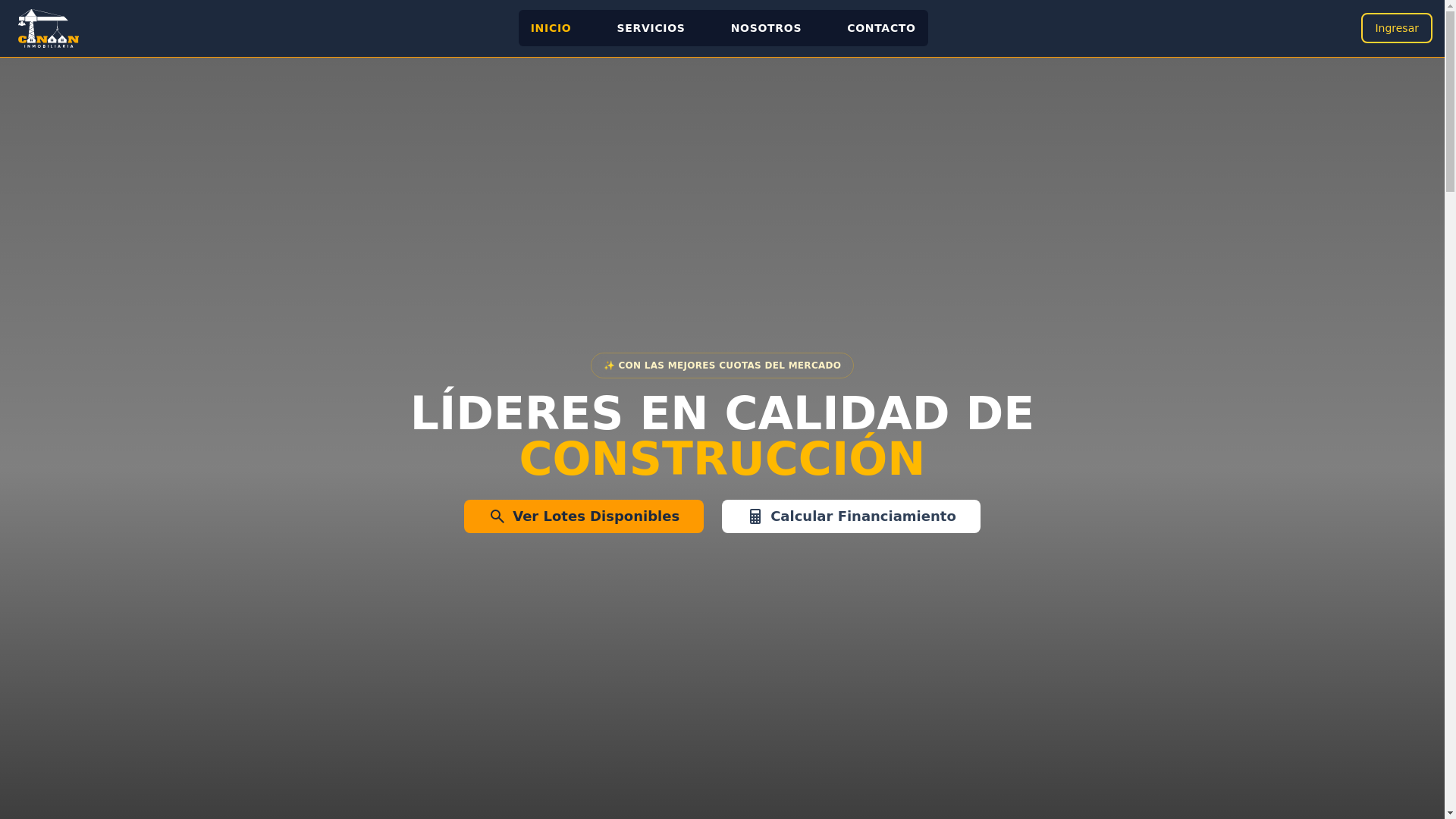 website screenshot of https://web-inmobiliaria-canaan.pages.dev/
