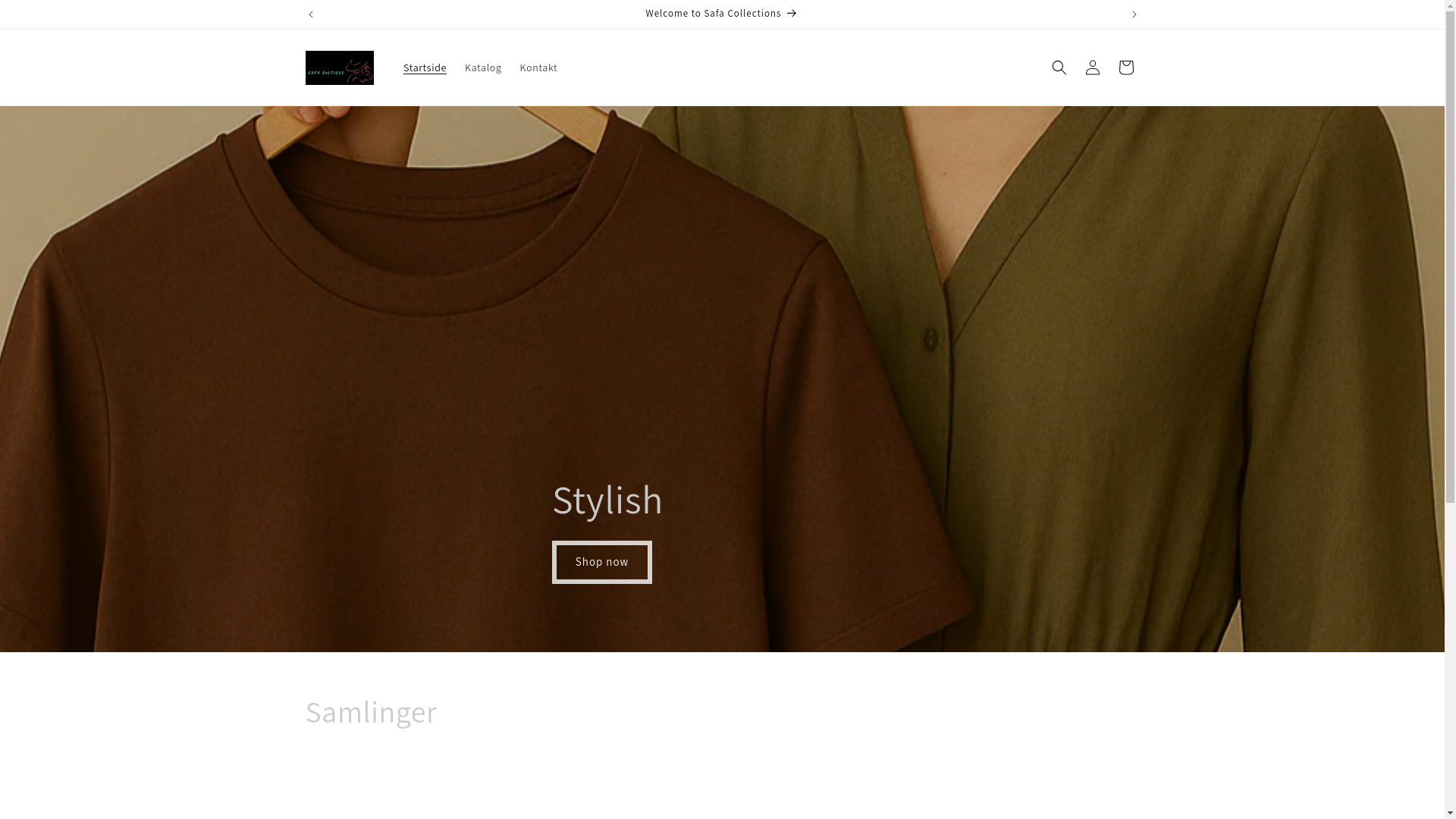 website screenshot of https://safaboutique.net/
