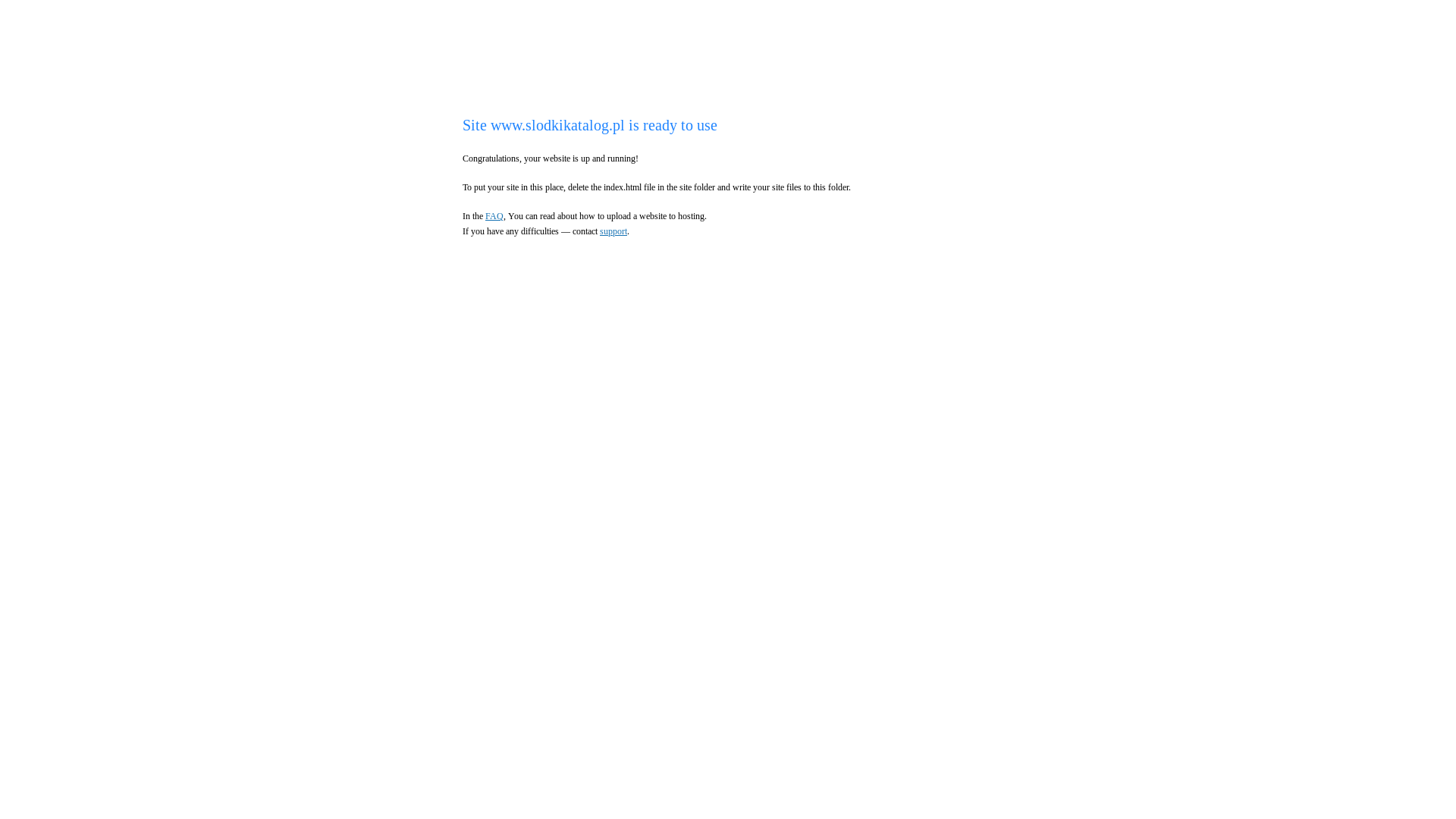 website screenshot of https://slodkikatalog.pl/